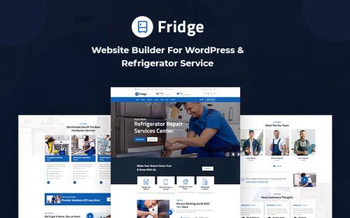 Fridge - Refrigerator Service WordPress Theme theme free